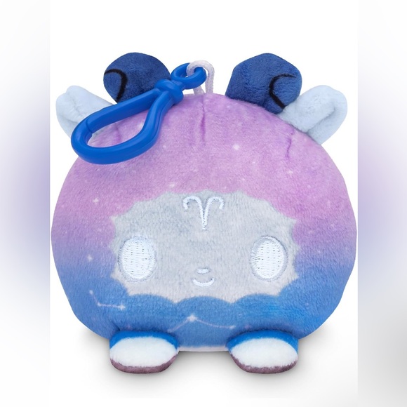 TeeTurtle Reversible Zodiac Aries Keychain ♈️ - Picture 3 of 4